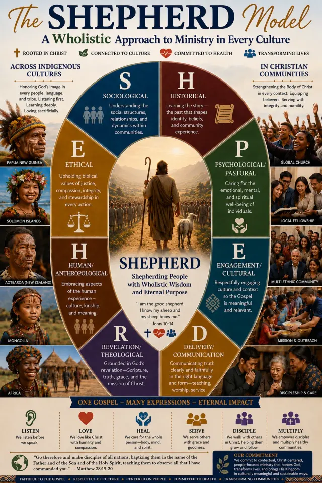 The SHEPHERD Model infographic